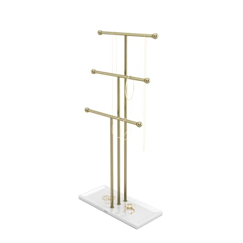 Umbra Trigem Jewelry Stand, Gold