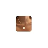 ascomy dainty gold necklace for women 14k gold plated necklaces for her envelope pink heart necklace twist rope chain heart pendant cute necklaces festival jewelry gift for women