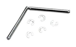 traxxas part 3740 - Traxxas 3740 Steel Suspension Pins, 2.5x31.5mm (pair)