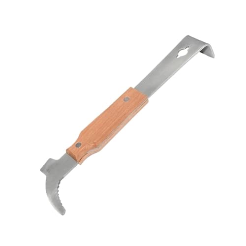 Grattoirs à miel manche en bois outil de nettoyage de ruches x2