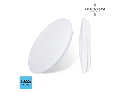 APLIQUE SUPERFICIE LED EXTRAPLANO 24W 1.680 LUMEN 6.400K CIRCULAR 38X6,6CMEDM