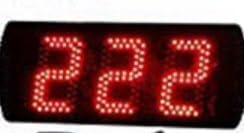 AZOOU 5" LED Days Countdown Timer Red Color Support Max 999 Days Count
