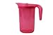 Tupperware Aloha - Caraffa da picnic, 2 l, colore: rosso pastello con coperchio, per acqua e succo