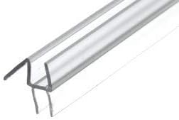 CRL Co-Extruded Clear Bottom Wipe with Drip Rail for 1/2 Glass - 31 in long
