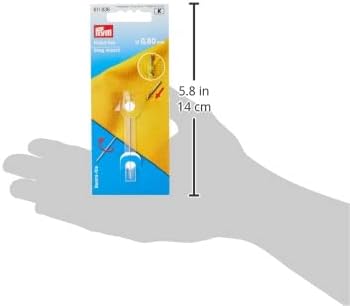 Prym Snag Wizard Extra fine, Polyester, Silver, Ø 0,8 mm, 1 Stück