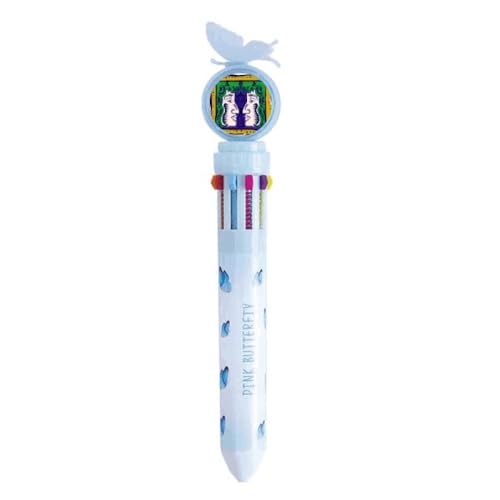 Stylo à bille rétractable multicolore Constellation pour fournitures scolaires