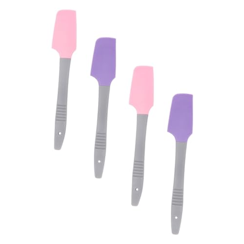 HAPINARY 4pcs Professional Waxing Stick Set Reusable Wax Applicator for Home Spa
