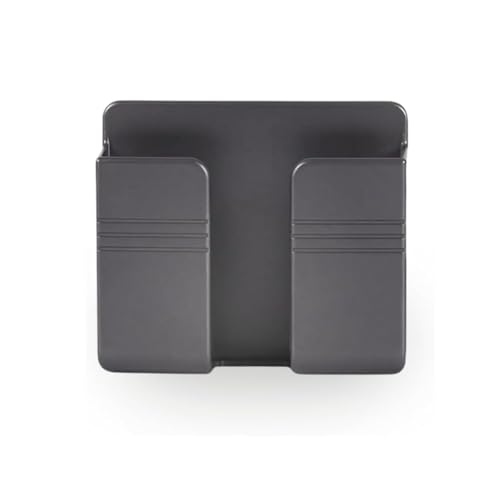 Suporte Multiuso de Parede para Celular e Controle Remoto Com Adesivo Autocolante (Preto)