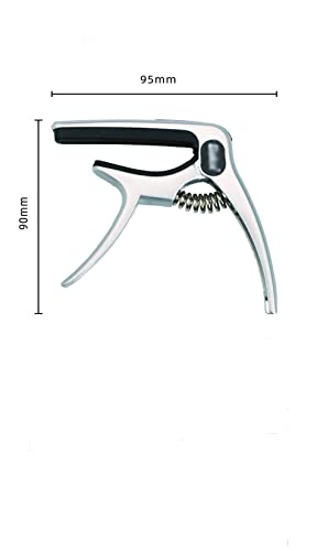 EXENXA Accueil Instrument de Musique Capodastre pour Guitare Capodastre en métal Zinc 3 en 1 pour Guitares acoustiques… - Les Beatles, Paul McCartney, John Lennon, RIngo Starr, George Harrison EXENXA Accueil Instrument de Musique Capodastre pour Guitare Capodastre en métal Zinc 3 en 1 pour Guitares acoustiques… – Image 3