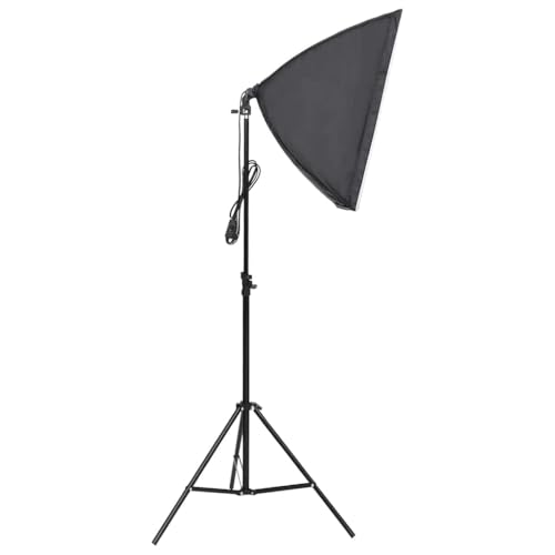 Kit studio photo éclairage flash softbox et trépieds de portrait - 4