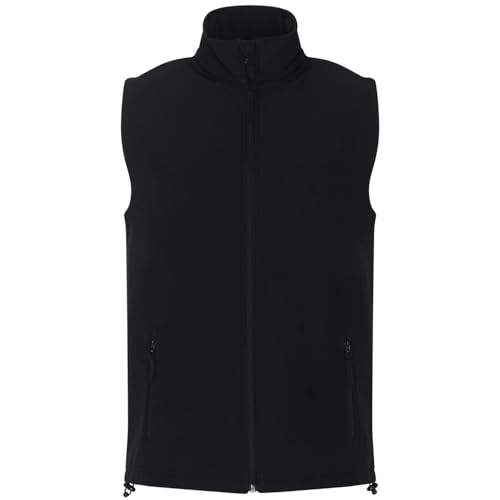 Image of PRO RTX Mens Softshell 2 Layer Gilet (XL) (Black)