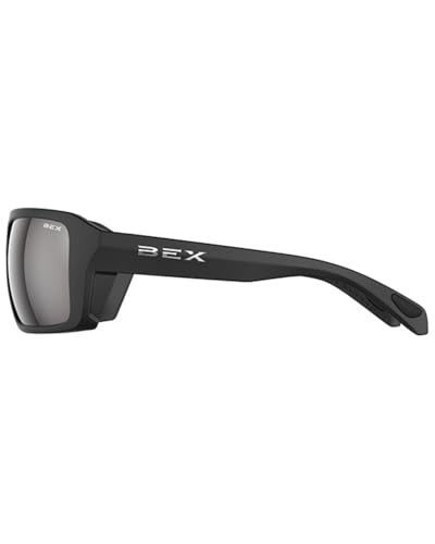 BEX Unisex Bolo Sunglasses Black/Grey One Size3