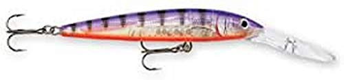Rapala Down Deep Husky Jerk 12 Fishing lure, 4.75-Inch, Glass Purple Perch
