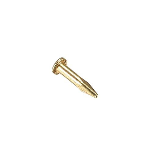 uxcell 500pcs 300pcs Clavos pequeños 1x8mm 1.2x6mm para decoración DIY miniatura 4