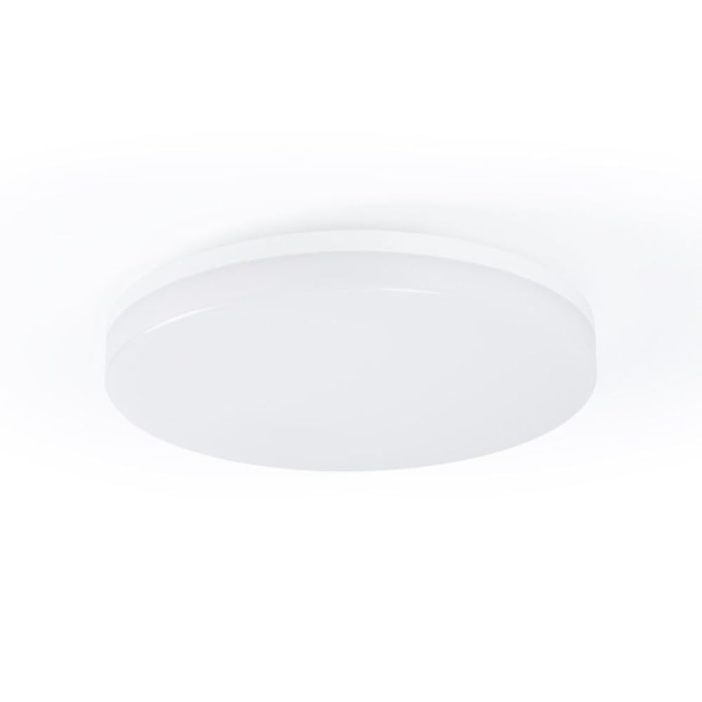 Plafonnier LED BARCELONA 18W avec Capteur Sonore et Crépusculaire - IP44