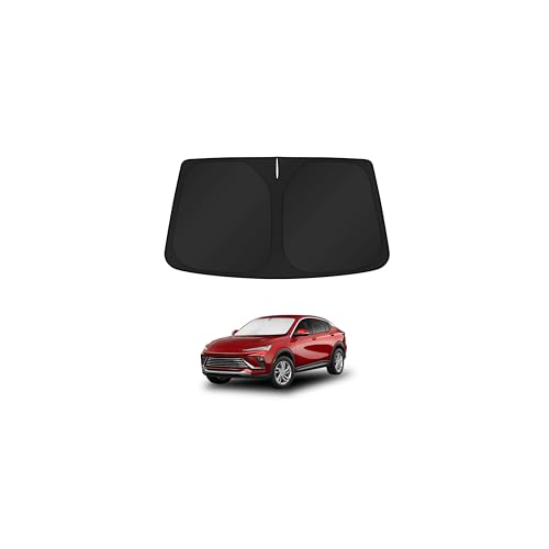Image of KUST Windshield Sun Shade for GMC Acadia 2024 2025 2026(Fit for Chevrolet Traverse) Window Accessories Shade Sun Visor Cover Foldable Block UV Rays