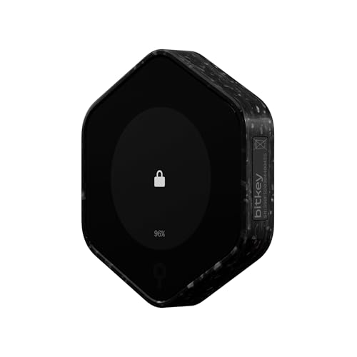 Bitkey Bitcoin Hardware Wallet - Secure Wallet for Self Custody No Seed Phrase 2-of-3 Multisig Security NFC Device iOS and Android Compatible