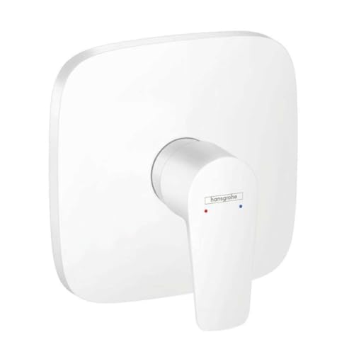 hansgrohe Duscharmatur Talis E, Unterputz Einhebel-Wannenmischer, Mattweiß