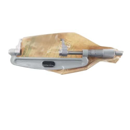 Caliper-Type Outside Micrometer 143-105 143-106 143-107 143-108 for Industrial Original(100-125/0.01mm/143-105)