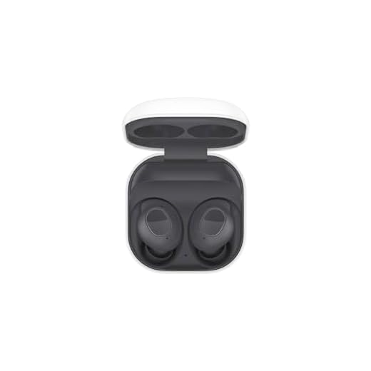 Samsung Galaxy Buds FE Cuffie Bluetooth True Wireless, Cancellazione attiva dei rumori (ANC), Fit Ergonomico, 3 Microfoni, Controlli touch, Bassi profondi, Graphite 2023 [Versione Italiana]