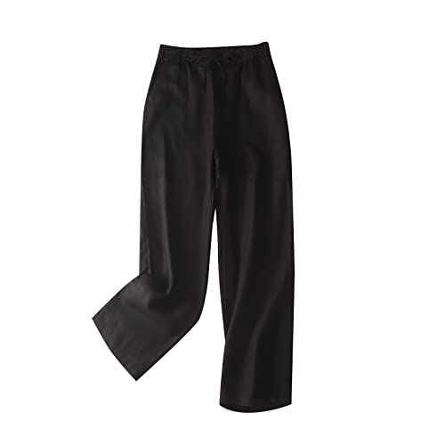Générique Pantalon Huilé Femme - Femmes Taille Haute Impression Pantalon Facile Pantalon Long Pantalon De Plage Pantalon Pantalon Cargo Japonais