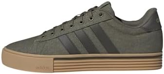 adidas Men's Daily 4.0, Olive Strata/Shadow Olive/Gum, 10.5