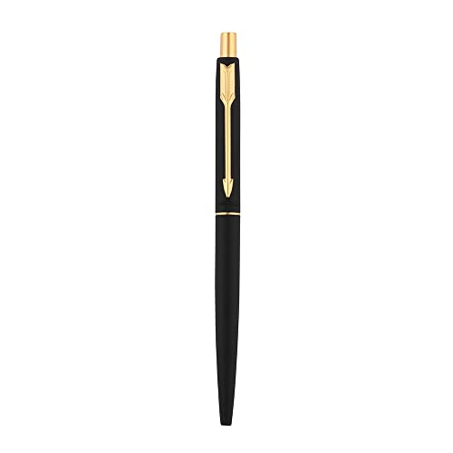 Parker Classic Matte Black Gold Trim Ball Pen #TOP1