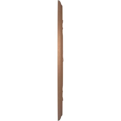 Image of Ekena Millwork 13 inchOD x 3 1 /2 inchID x 3 /4 inchP Baltimore Thermoformed PVC Ceiling Medallion (Fits Canopies up to 5 1 /4 inch), Aged Copper