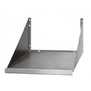 Stainless Steel Microwave Oven Wall Shelf 24"x18"