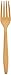 Stack Man Disposable Forks [140 Pack] 100% Compostable Plastic Silverware, Large Premium Heavy-Duty Flatware Utensils Eco Friendly BPi Certified, 7.5 Inch, Organic Natural Wood Color Tableware