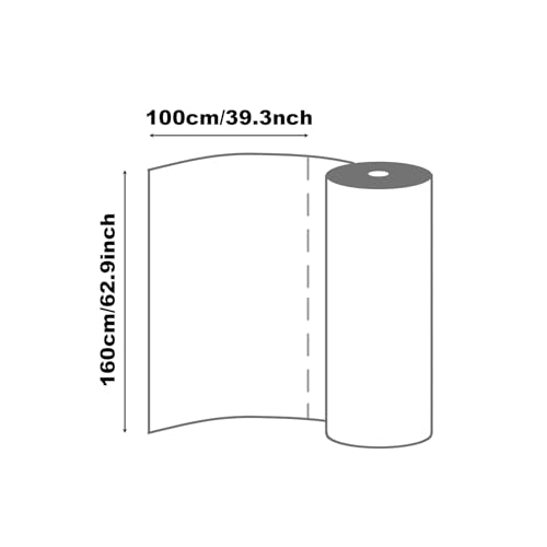 EDGEAM 100cm Jute Stoff Meterware 160cm Breit, Sackleinen aus Naturfasern 280g/m², Jutestoff zum Nähen, Basteln, Dekostoff für Haus, Gartenarbeite, Parteien Accessoires, DIY Projekte (Jute, 100x160cm)