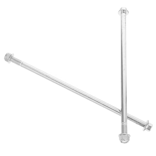 Gatuida Bulloni Assale Anteriore Posteriore Moto Fuoristrada M10 245 Mm, Perno Ruota Atv Dirt Bike 2 Pezzi, Adattatore Semiasse Resistente Compatibile Scooter e Quad Off-road