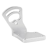 RC Automobiles Parts for Traxxas for Revo for E-Revo 2.5/3.3 Brushless Conversion Motor Holder Motor Mount Bracket for Seat RC Car Upgrade Repairs Parts(Silver)