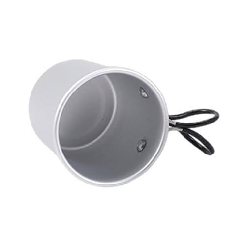Trufolxiaz Aluminiumlegierung Camping Tasse mit Klappgriff