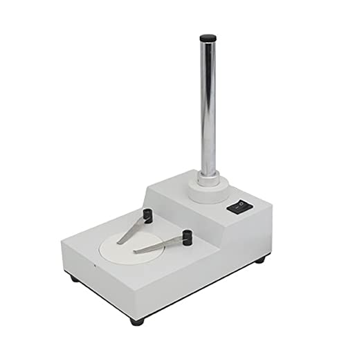 Microscope Microscope Stand Metal Base for Trinocular Binocular Stereo Microscope with Glass Plastic Plate Workbench Microscope Accessories(Top Light)
