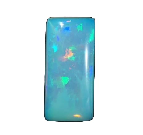 Cabochon AAA Welo Opale rectangle en pierres naturelles de qualité gemme pour haute joaillerie