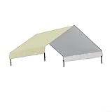 Cubierta de tela Oxford 210D impermeable y con protección UV para recinto de aves de corral con material reforzado resistente al desgarro 220x145cm (D)