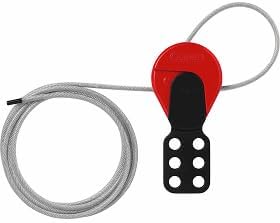 ABUS Loto - Lockout/Tagout Safelex™ Universal Cable Lockout - 6' Cable Length