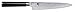 KAI Shun Classic coltello universale giapponese 15 cm lunghezza lama - coltello damasco 32 strati nucleo VG MAX - 61 (±1) HRC - manico in legno Pakka - piccolo coltello da cucina forgiato stretto