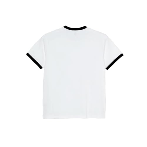 Image of Aespa Official Synk Parallel Line World Tour Merch Collection Whiplash Silhouette Ringer T-Shirt