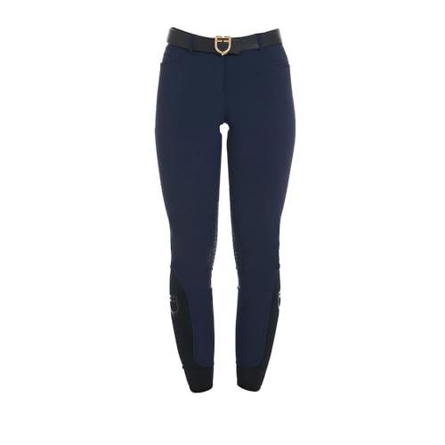 Pantaloni da equitazione donna estivi modello Zenda Light con grip sulle ginocchia 38 IT
