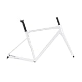 El material de aleación de aluminio ofrece un equilibrio entre ligereza y resistencia estructural for el ciclismo de carretera.