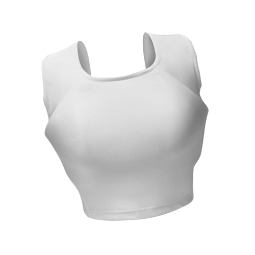 Perfeclan Protezione per Il Petto da Donna Karate Scudo per Costole Armatura Traspirante e Morbida Protezione per Il Seno da Boxe per Allenamento di Kickboxing, XL