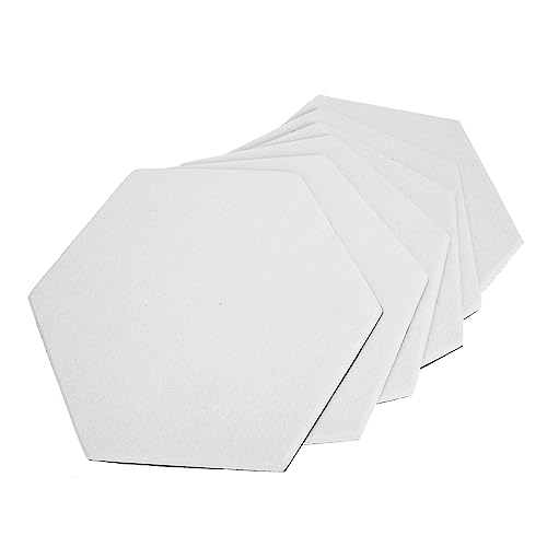 Panneaux Acoustiques Muraux YARNOW en Fibre de Polyester pour Absorption du Bruit, Lot de 6