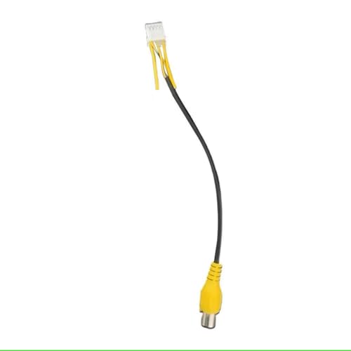 Image of 10-pin Car Radio Stereo Rearview Camera in Back Up Rearview Input Adapter Plug for Aftermarket Android Radio Stereo