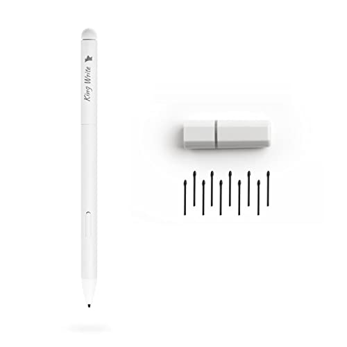 King Write Mr05 Emr Stylus White And Tip-Set, Accessories For Remarkable Tablet. #TOP4