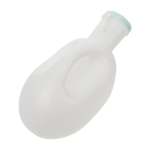 Healvian Orinal Hombre Grande Urinario Portátil con Tapa Plástico Reutilizable para Emergencias Viajes Hospital