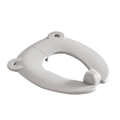 クマの形折りたたみポータブル浴室子供用洗面器椅子クッション子供トイレシート家庭用屋内屋外旅行折りたたみ式旅行便座