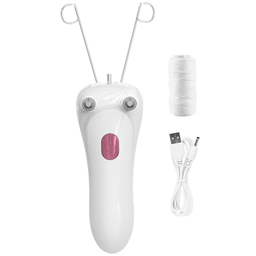 Face Threading Tool, Electric Cordless Threading Hair Removal, Portable USB Rechargeable Beauty Hair Remover