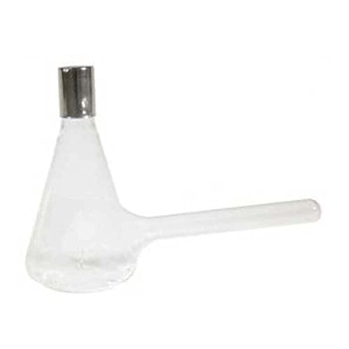 Bellco Glass 2578-19133 Borosilicate Glass Triple Bottom Baffled Nephelo Culture Flask With Sidearm, 300Ml Capacity, 19Mm Sidearm Diameter (Case Of 4) #TOP11